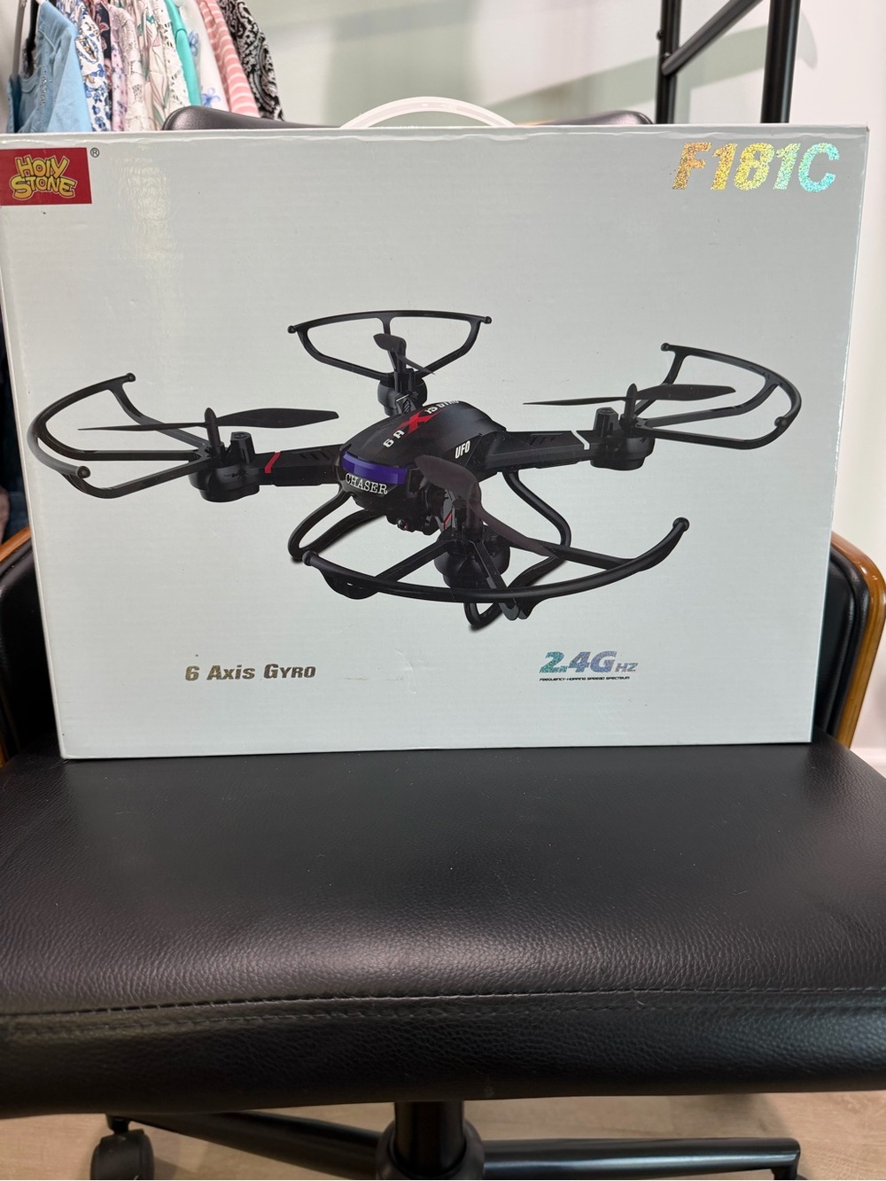 F181C Quadcopter Drone in Black
